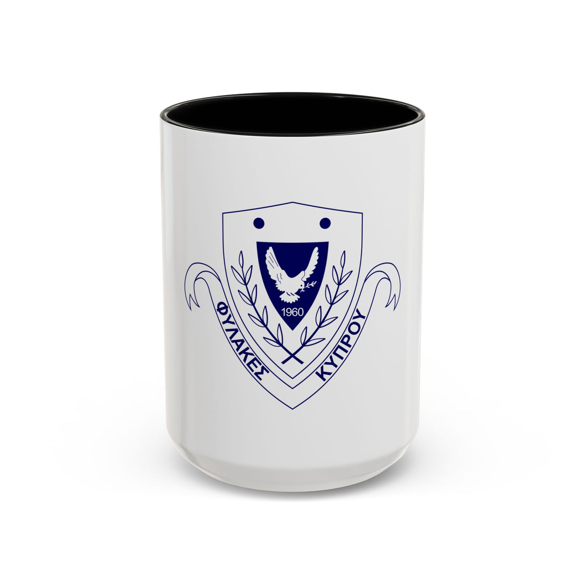 Cyprus Prisons Department - Accent Coffee Mug