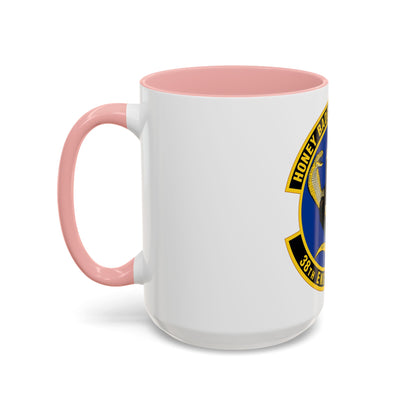 38 Engineering Squadron ACC (U.S. Air Force) Accent Coffee Mug