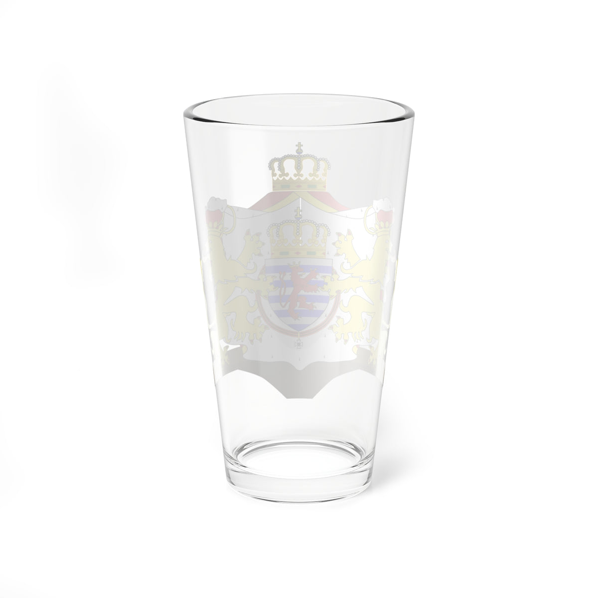 Grandes armes Luxembourg (Luxembourg) (Coat of Arms) Pint Glass 16oz