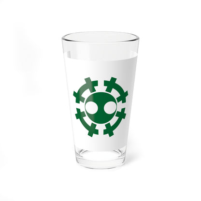 Flag of Esashi Sōya Hokkaido 1947-2006 (Japan) Pint Glass 16oz