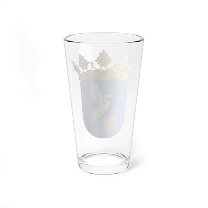 Escudo de Las Cuerlas (Spain) (Coat of Arms) Pint Glass 16oz