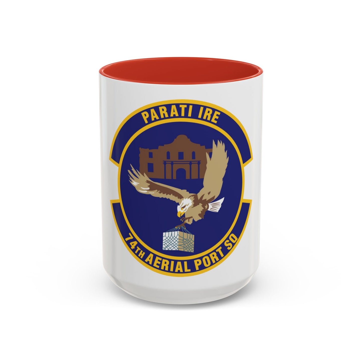 74th Aerial Port Squadron (U.S. Air Force) Accent Coffee Mug