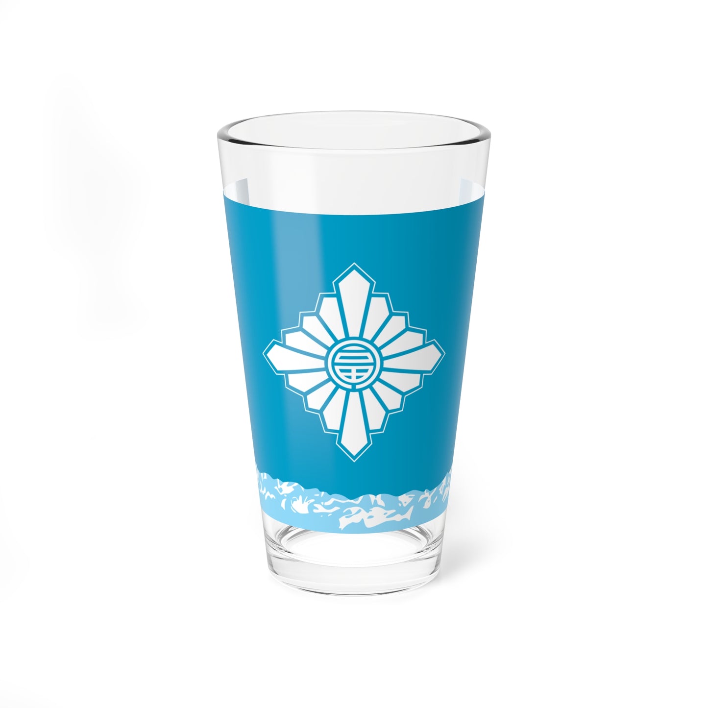 Flag of Toyama Toyama (Japan) Pint Glass 16oz