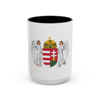 Coat of arms of Hungary (1896-1915) - Accent Coffee Mug