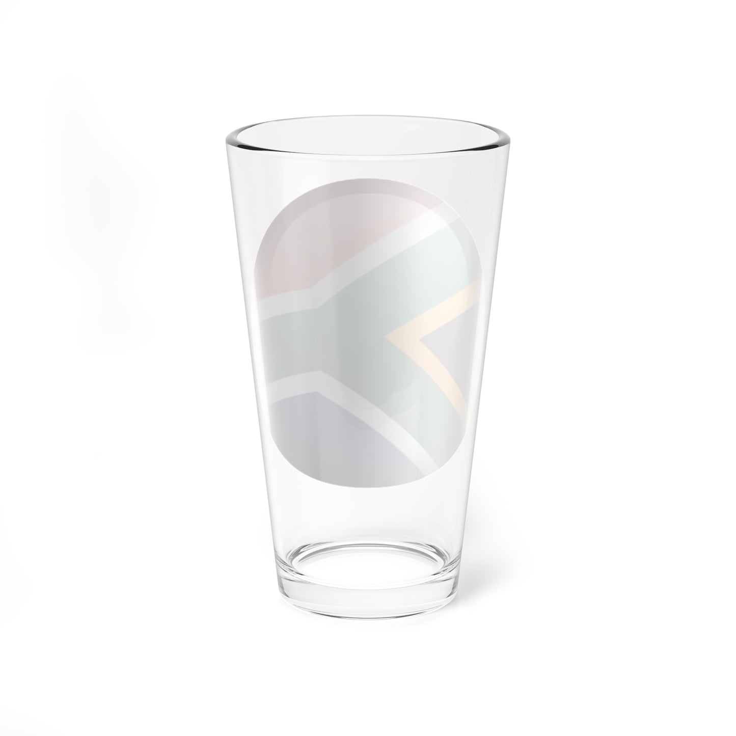 Flag orb South Africa (South Africa) Pint Glass 16oz