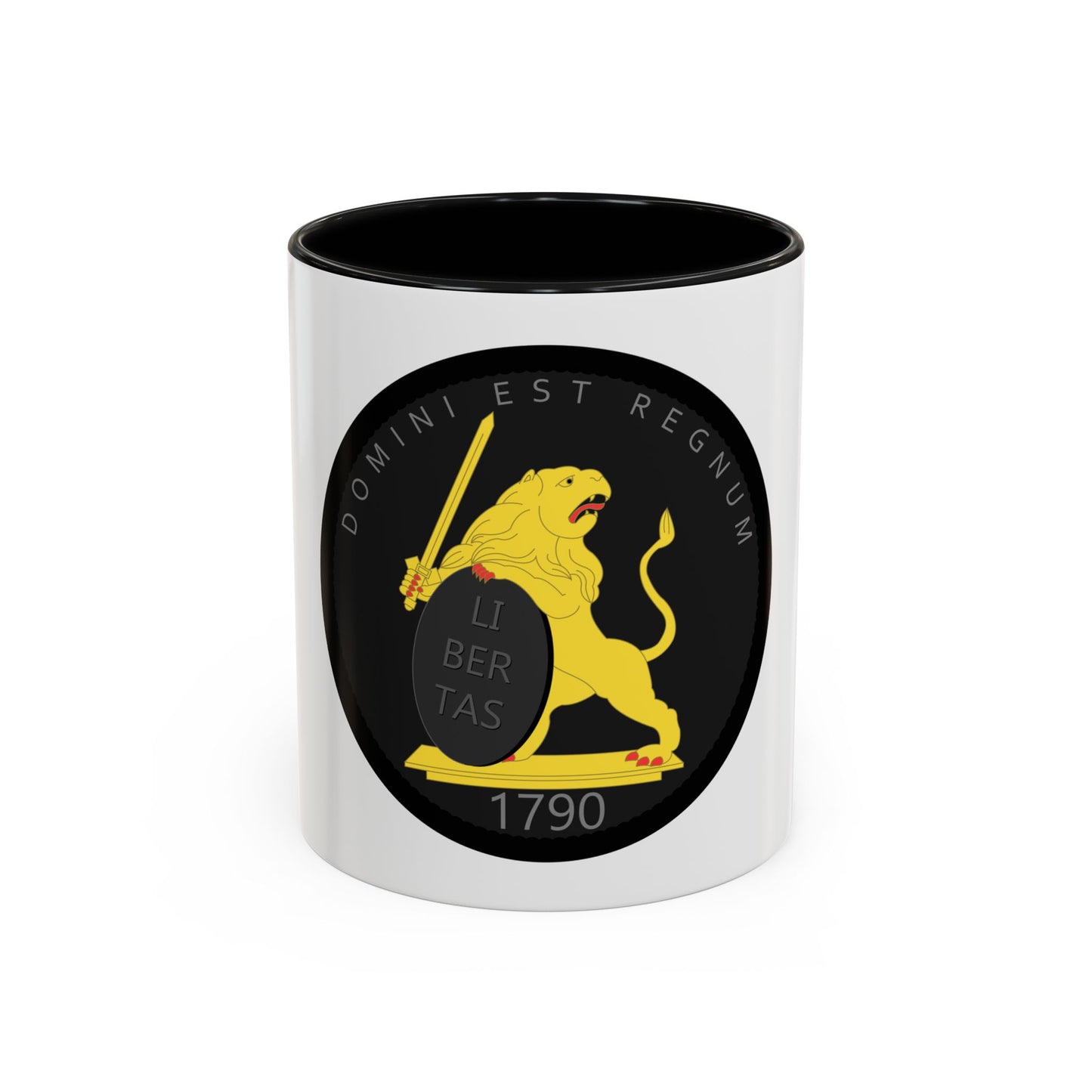 Coat of arms of United Belgian States - Accent Coffee Mug