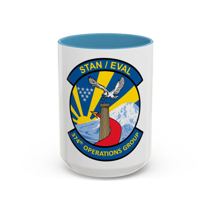374th Operation Group (U.S. Air Force) Accent Coffee Mug