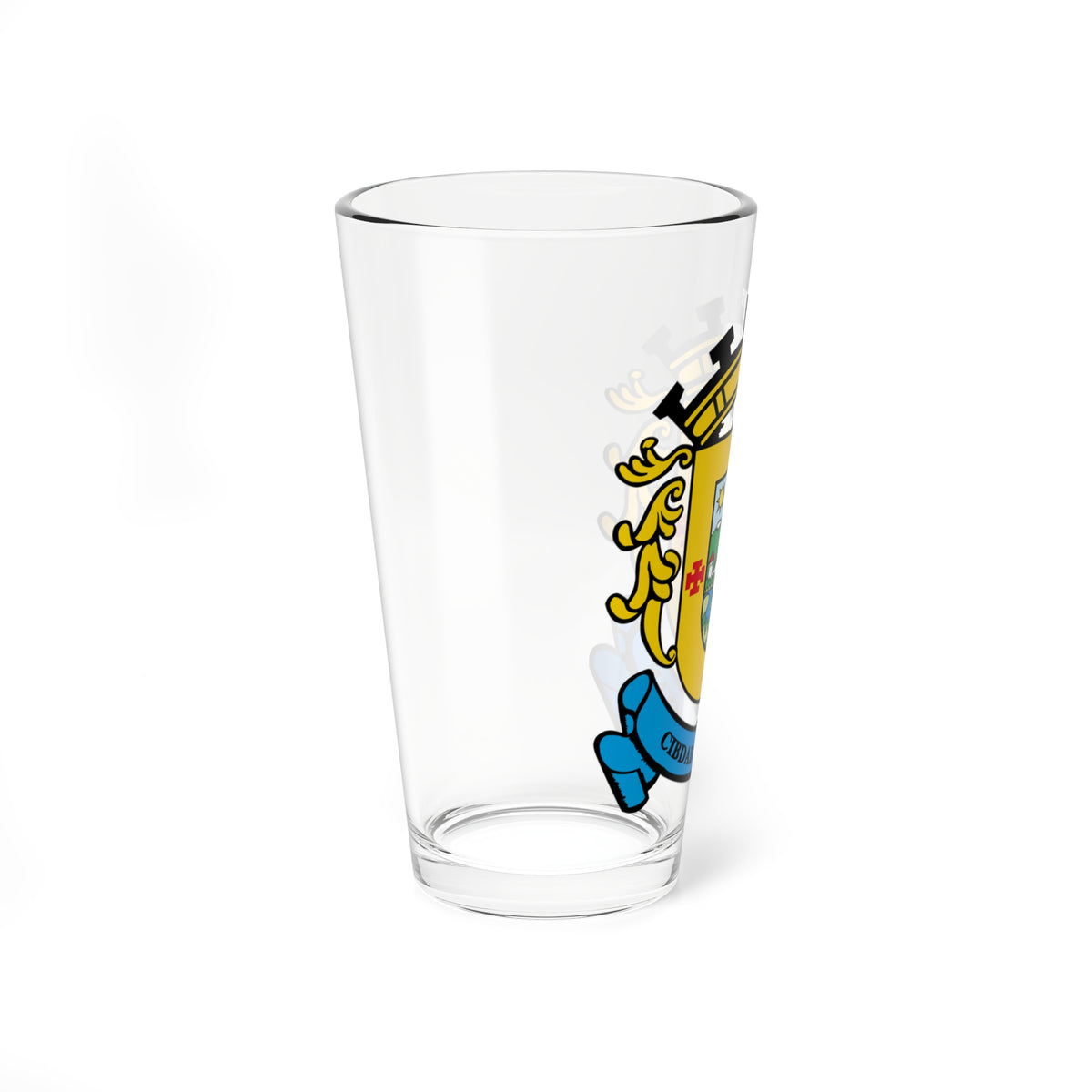 Escudo Popayan (Colombia) (Coat of Arms) Pint Glass 16oz