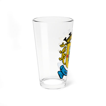 Escudo Popayan (Colombia) (Coat of Arms) Pint Glass 16oz