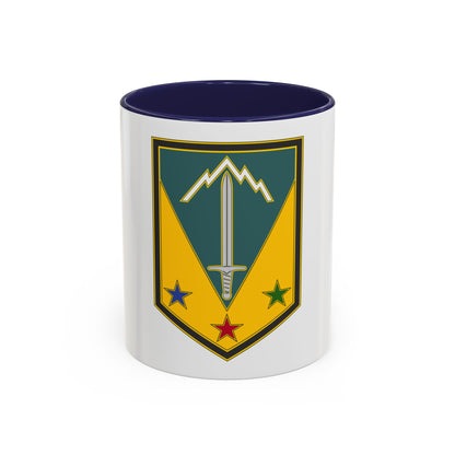 3 Maneuver Enhancement Brigade (U.S. Army) Accent Coffee Mug