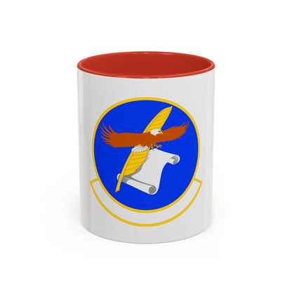 18 Contracting Squadron PACAF (U.S. Air Force) Accent Coffee Mug