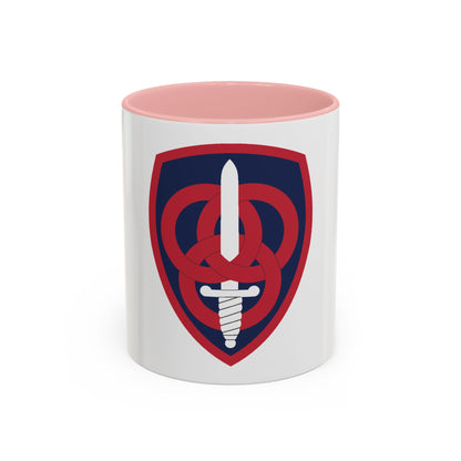 3 Personnel Command (U.S. Army) Accent Coffee Mug