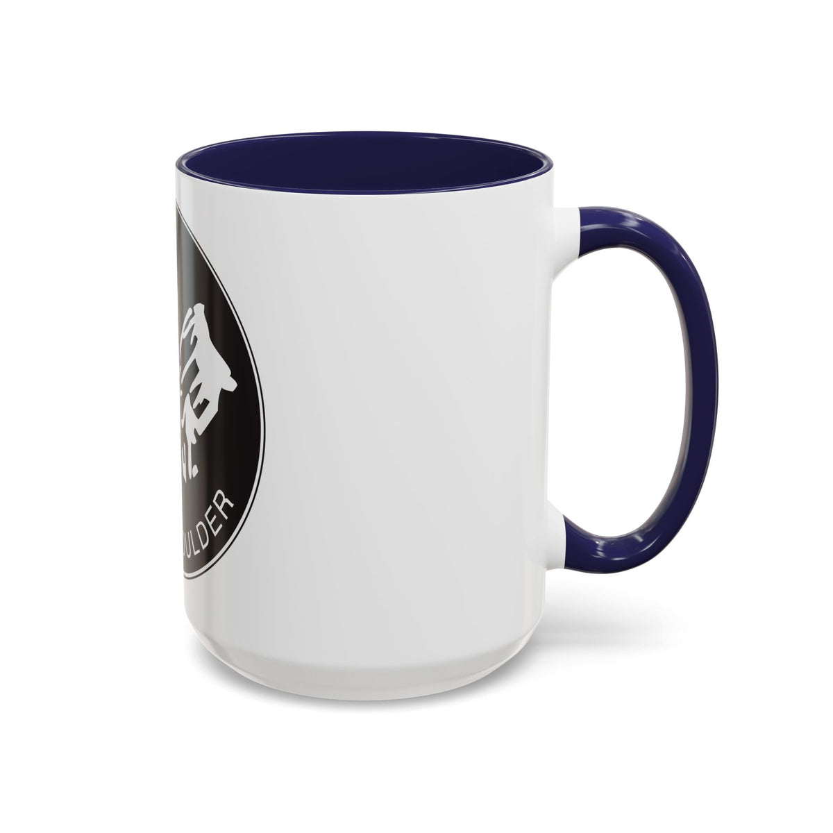 Seal of Boulder Colorado - Accent Coffee Mug