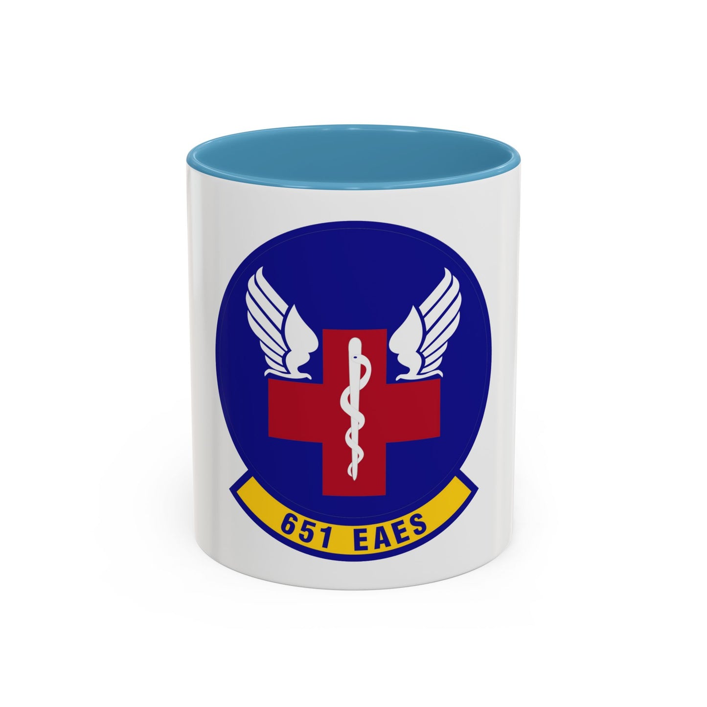651st Expeditionary Aeromedical Evacuation Squadron (U.S. Air Force) Accent Coffee Mug