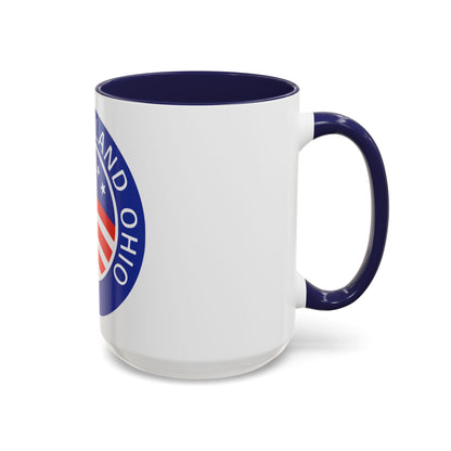 Seal of Cleveland Ohio - Accent Coffee Mug