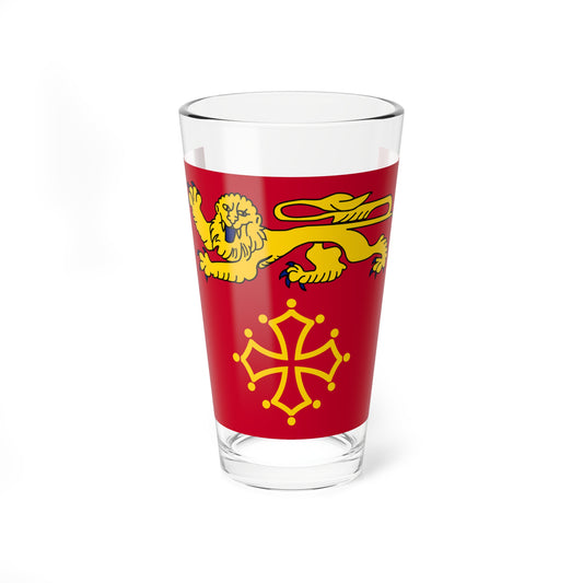 Flag of Tarn-et-Garonne variant (France) Pint Glass 16oz