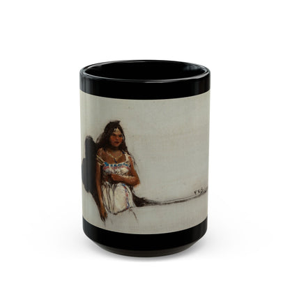 Captain Innencio, McClure's Magazine interior illustration, February 1911 - Black Coffee Mug-15oz-Go Mug Yourself