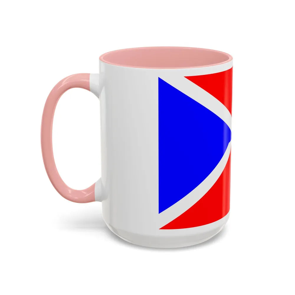 Flag of Dingli Malta - Accent Coffee Mug-Go Mug Yourself