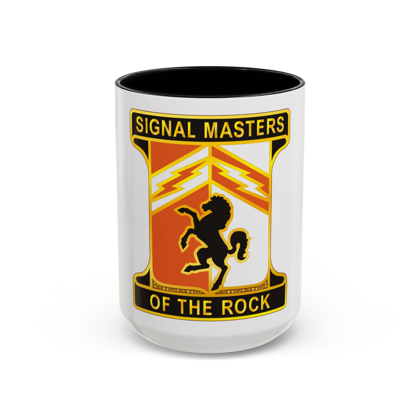 114 Signal Battalion (U.S. Army) Accent Coffee Mug