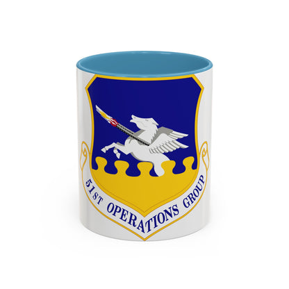 51st Operations Group (U.S. Air Force) Accent Coffee Mug