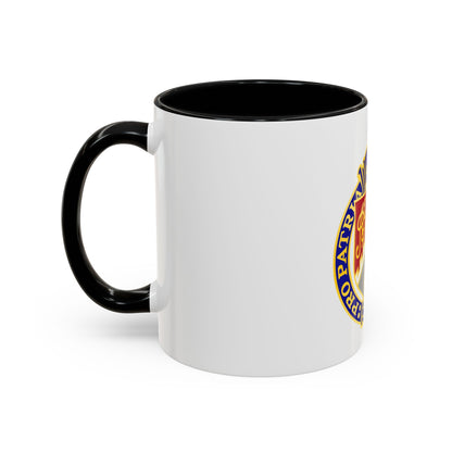 107th Infantry Regiment (U.S. Army) Accent Coffee Mug
