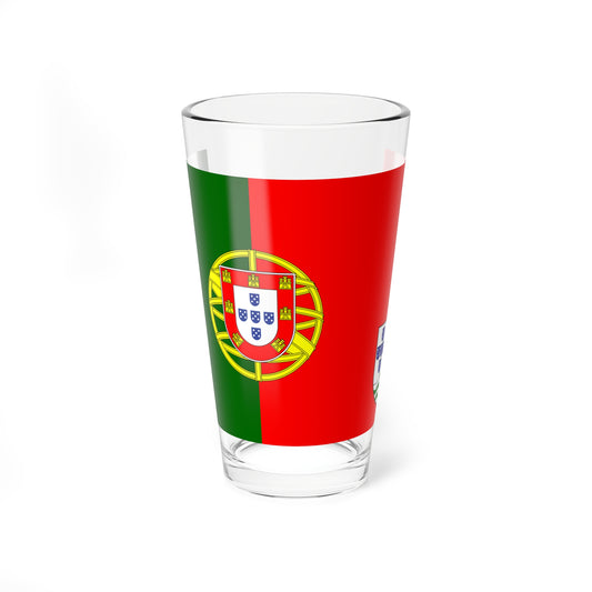 Flag of Macau 1965 proposal (China) Pint Glass 16oz