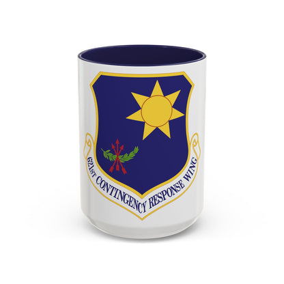 621 Contingency Response Wing AMC (U.S. Air Force) Accent Coffee Mug