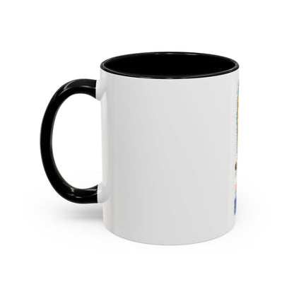 USA - Coastal California (1993) (Map) Accent Coffee Mug