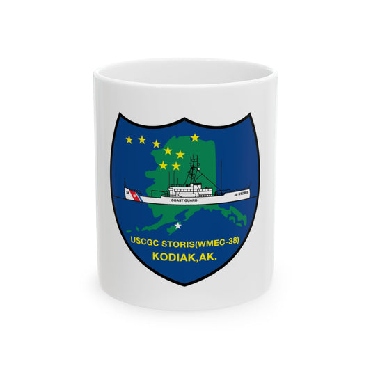 USCGC Storis WMEC 38 (U.S. Coast Guard) White Coffee Mug