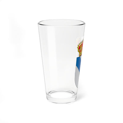 Escudo de A Rúa THV (Spain) (Coat of Arms) Pint Glass 16oz