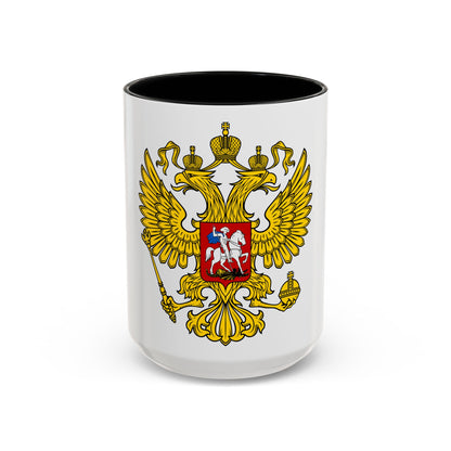 Coat of Arms of the Russian Federation 2 - Accent Coffee Mug