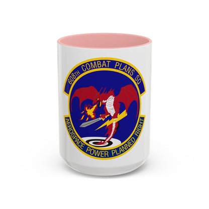 608th Combat Plans Squadron (U.S. Air Force) Accent Coffee Mug
