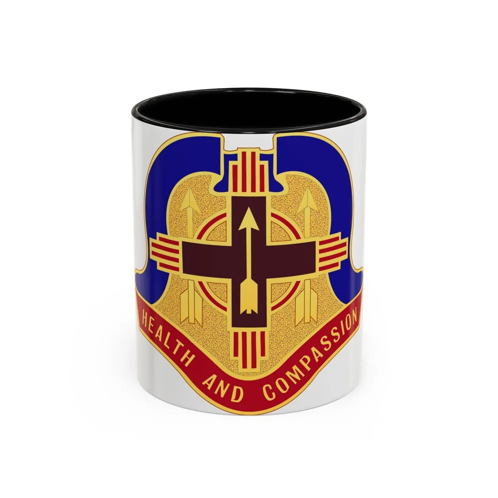 Hospital Sandia Base (U.S. Army) Accent Coffee Mug-11oz-Black-Go Mug Yourself