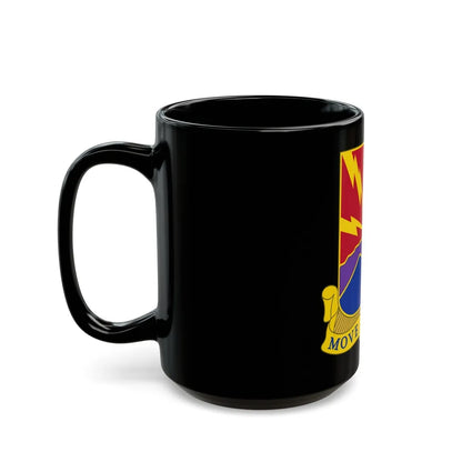 593rd Field Artillery Battalion (U.S. Army) Black Coffee Mug-Go Mug Yourself