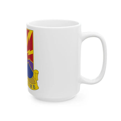 593rd Field Artillery Battalion (U.S. Army) White Coffee Mug-Go Mug Yourself