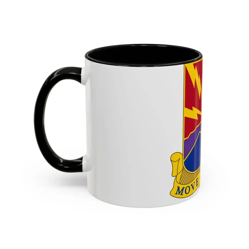 593rd Field Artillery Battalion (U.S. Army) Accent Coffee Mug - Go Mug Yourself