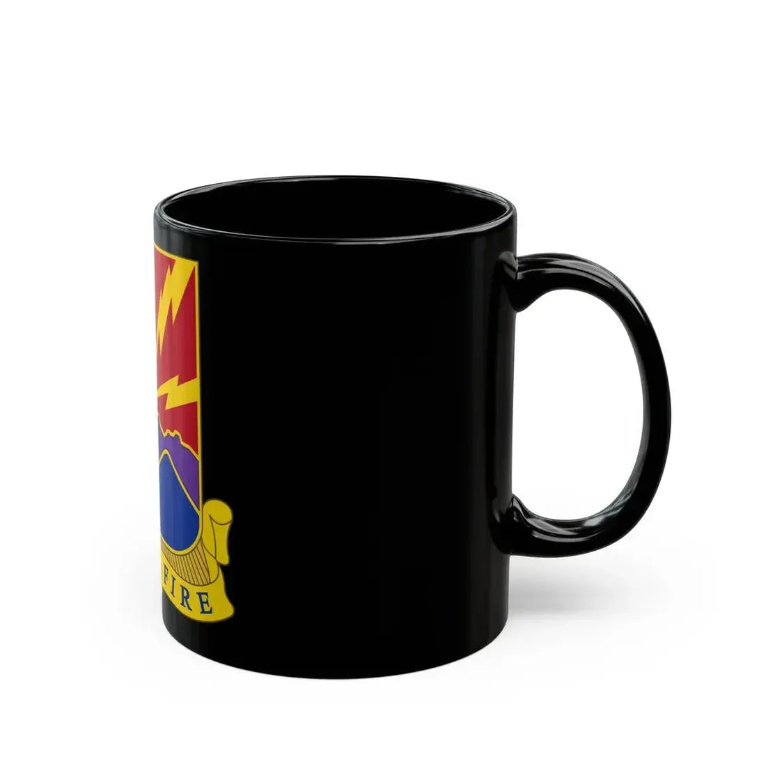 593rd Field Artillery Battalion (U.S. Army) Black Coffee Mug - Go Mug Yourself