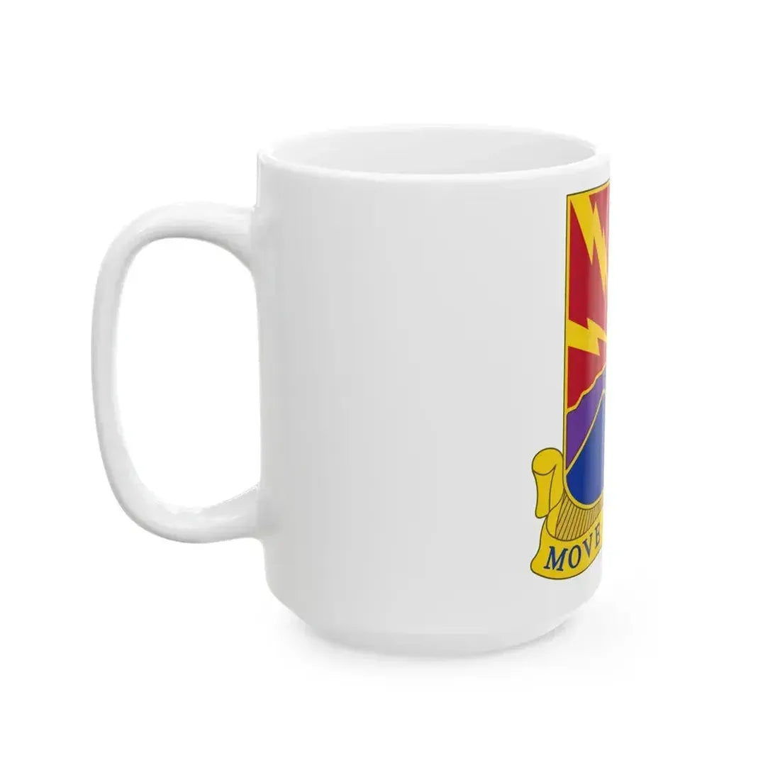 593rd Field Artillery Battalion (U.S. Army) White Coffee Mug - Go Mug Yourself