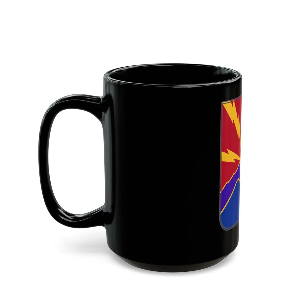 593rd Field Artillery Battalion v2 (U.S. Army) Black Coffee Mug-Go Mug Yourself