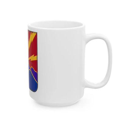 593rd Field Artillery Battalion v2 (U.S. Army) White Coffee Mug-Go Mug Yourself