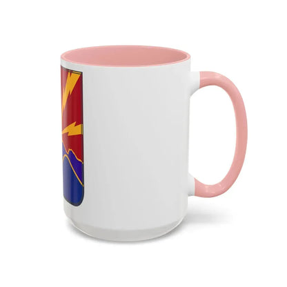 593rd Field Artillery Battalion v2 (U.S. Army) Accent Coffee Mug - Go Mug Yourself