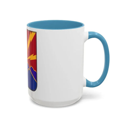 593rd Field Artillery Battalion v2 (U.S. Army) Accent Coffee Mug - Go Mug Yourself