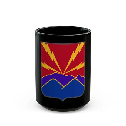 593rd Field Artillery Battalion v2 (U.S. Army) Black Coffee Mug 15oz - Go Mug Yourself