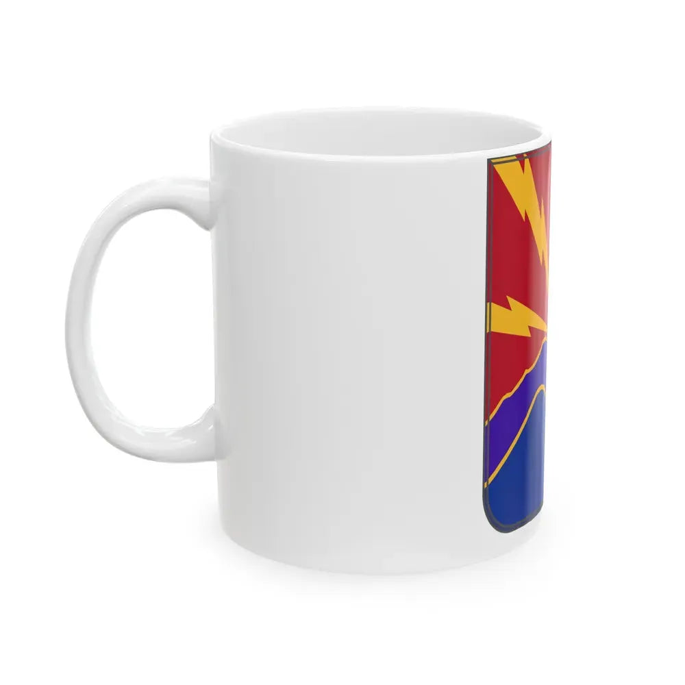 593rd Field Artillery Battalion v2 (U.S. Army) White Coffee Mug - Go Mug Yourself