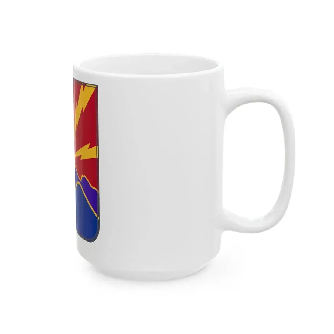 593rd Field Artillery Battalion v2 (U.S. Army) White Coffee Mug - Go Mug Yourself