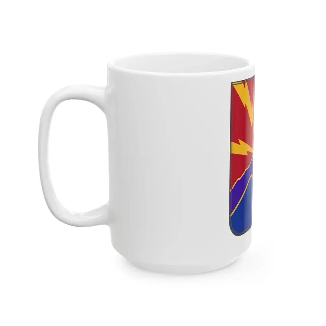 593rd Field Artillery Battalion v2 (U.S. Army) White Coffee Mug - Go Mug Yourself