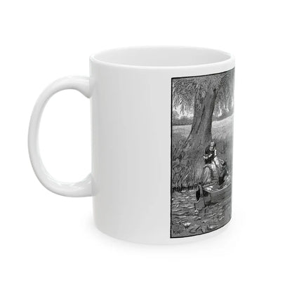 George Freeborn From The Boy's Own Paper, 18th October, 1890 - White Coffee Mug-Go Mug Yourself