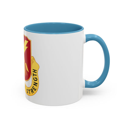 9 Maintenance Battalion (U.S. Army) Accent Coffee Mug
