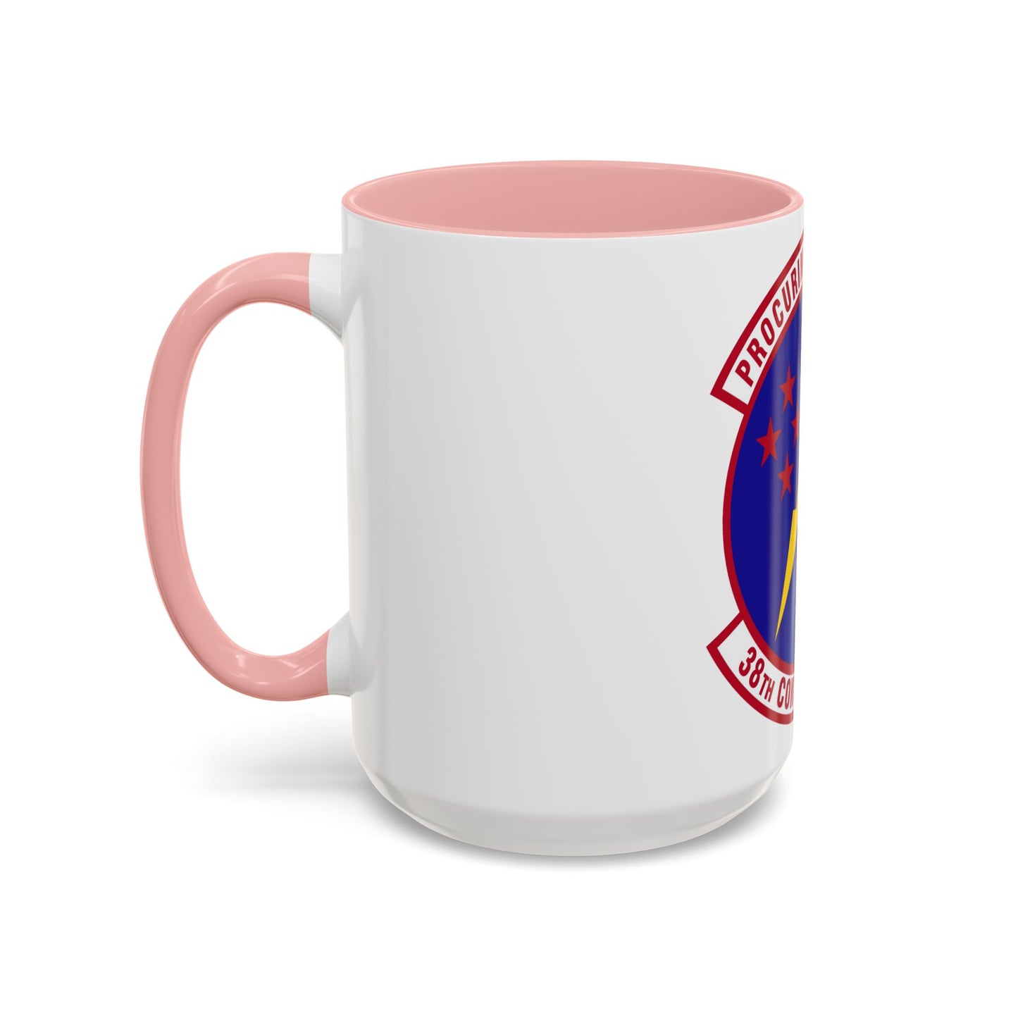 38th Contracting Squadron (U.S. Air Force) Accent Coffee Mug