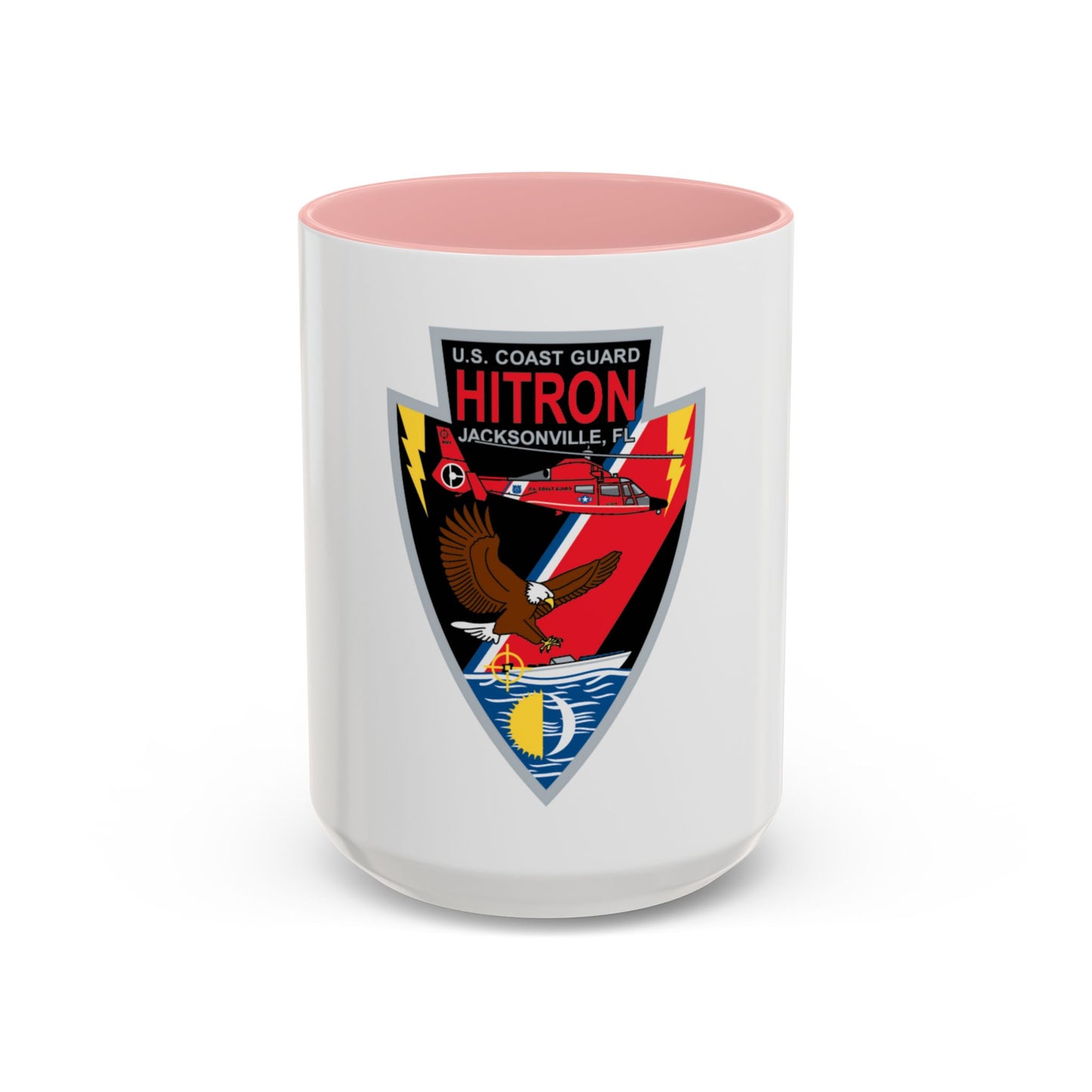 USCG HITRON Jax FL (U.S. Coast Guard) Accent Coffee Mug